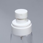 Бутылочка для хранения, с распылителем, 100 мл, цвет прозрачный/белый - Фото 4