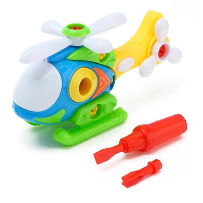 Конструктор винтовой «Вертолёт», 28 деталей