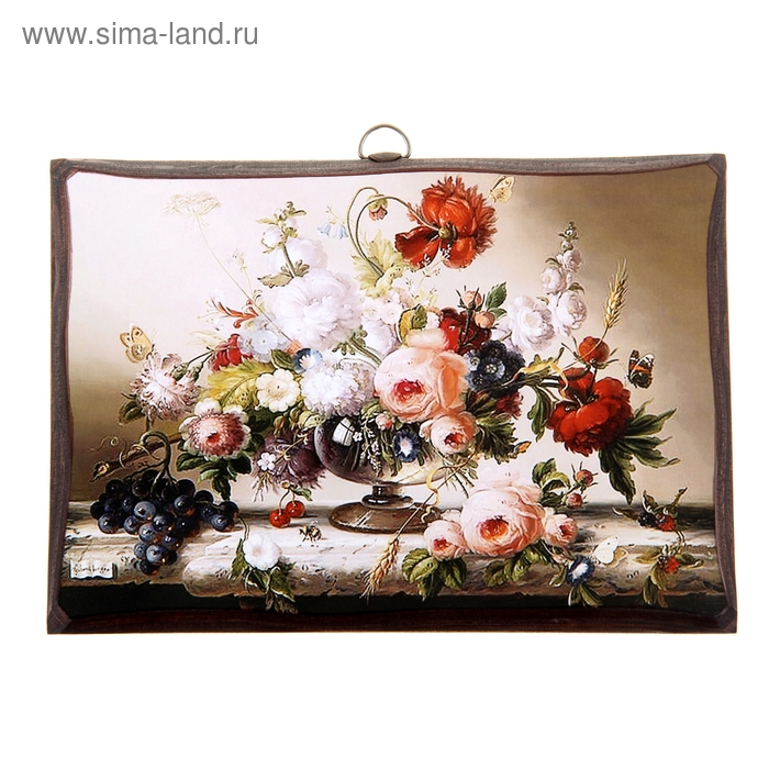 Картина "Полевые цветы в вазе" 18х25 см - Фото 1