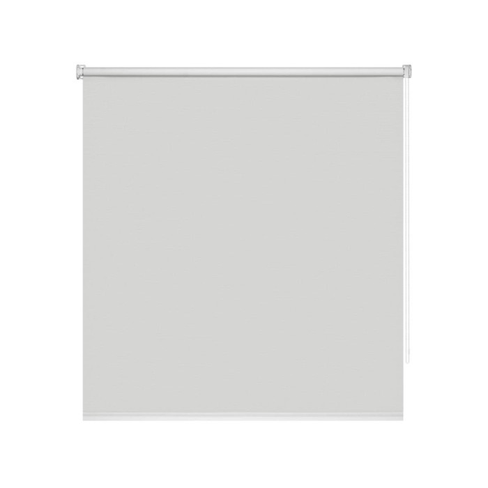 Рулонная штора Decorest «Апилера» «Снежный» «Мини», 40x160 см, цвет серый - Фото 1