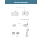 Рулонная штора Decofest «Плайн» Decofest «Морозный», 160x175 см, цвет серый - Фото 6