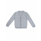 Кардиган для мальчика School, рост 140 см, цвет серый - Фото 7