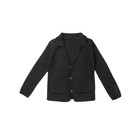 Жакет для мальчика School, рост 128-134 см, цвет черный - Фото 2