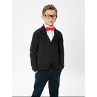 Жакет для мальчика School, рост 128-134 см, цвет черный - Фото 5