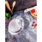 Кастрюля для запекания Доляна «Фуэго», 3 л, 30.8×26.7×12 см, жаропрочное стекло, прозрачная - Фото 4