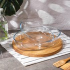 Набор форм для запекания и выпечки Доляна «Фуэго», 1.5/3 л, 2 шт., жаропрочное стекло - Фото 1