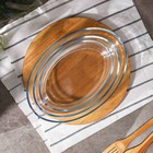 Формы для запекания и выпечки Доляна «Фуэго», 1,5/2,1/3 л, набор 3 шт, жаропрочное стекло - Фото 7