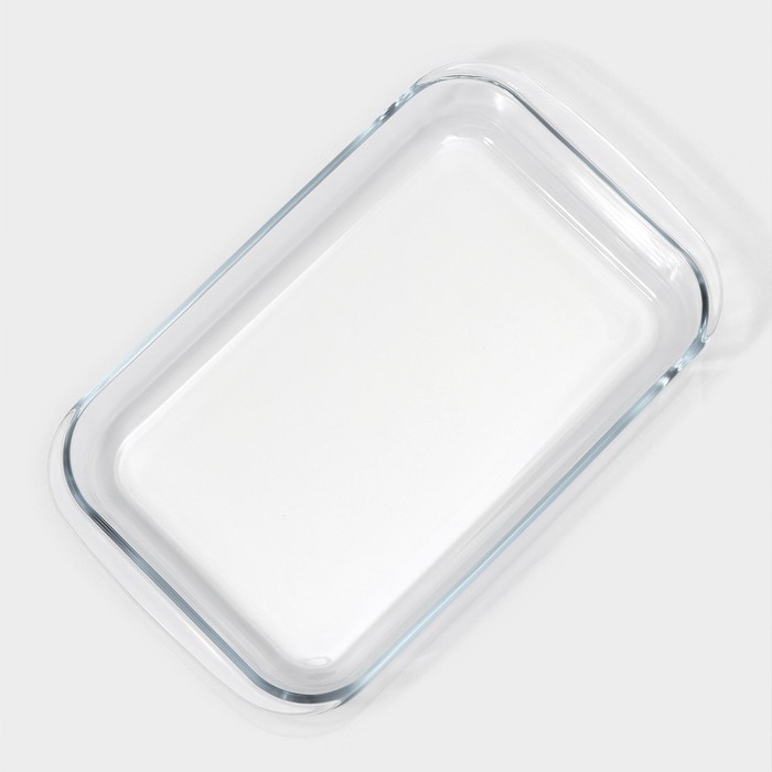 Набор форм для запекания и выпечки из жаропрочного стекла Доляна «Фуэго», 2,1/3 л, 2 шт - фото 1891271146