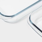 Набор форм для запекания и выпечки Доляна «Фуэго», 2.1/3 л, 2 шт., жаропрочное стекло, прозрачный - Фото 7