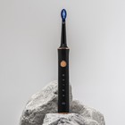Электрическая зубная щётка Luazon LP-002, вибрационная, 31000 дв/мин, 4 насадки, АКБ, черная - фото 9704421
