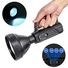 Фонарь прожекторный аккумуляторный, 10 Вт, 3500 мАч, АКБ 18650, XPE, USB, 22×9.4×8 см - Фото 2