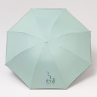 Зонт механический «Цветы», ветроустойчивый, 4 сложения, 8 спиц, R = 48 см, цвет МИКС - Фото 2