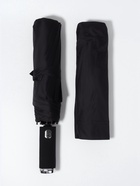 Зонт автоматический «Однотон», с фонариком, вращающаяся ручка, 3 сложения, 10 спиц, R=52/60 см, d=104 см, чёрный - Фото 3