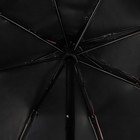 Зонт механический «Клетка», 5 сложений, 8 спиц, R = 45 см, цвет розовый - Фото 3