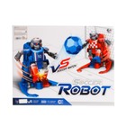 Набор роботов радиоуправляемых «Финальный матч», световые эффекты, работает от аккумулятора - фото 24424202