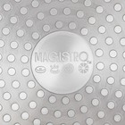 Сковорода кованая Magistro Dark, d=24 см, съёмная ручка soft-touch, антипригарное покрытие, индукция, цвет чёрный - Фото 11