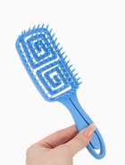 Расчёска массажная, прорезиненная ручка, вентилируемая, 6.3×22 см, МИКС - Фото 3