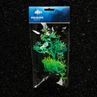 Растение искусственное аквариумное, светящееся, 10 см, зелёное - фото 6592442