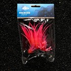 Растение искусственное аквариумное, светящееся, 10 см, красное - Фото 6