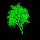 Растение искусственное аквариумное, светящееся, 15 см, зелёное - фото 10230153