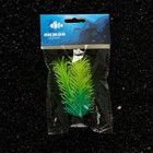 Растение искусственное аквариумное, светящееся, 8 см, зелёное - Фото 5