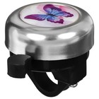 Звонок велосипедный GRAFFITI «Бабочка» - Фото 2