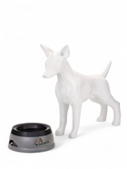 Миска-непроливайка для животных, с дополнительной вставкой от расплёскивания, 19×8 см, серая - фото 59996487