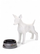 Миска-непроливайка для животных, с дополнительной вставкой от расплёскивания, 19×8 см, серая 7429320