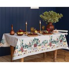 Скатерть Этель "Hygge" 149х250 см, 100% хлопок, саржа 190 г/м2 - Фото 3