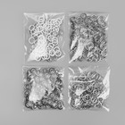 Кнопка рубашечная, открытая, d=9.5 мм, белая - Фото 5