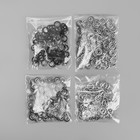 Кнопка рубашечная, открытая, d=9.5 мм, чёрная - Фото 5