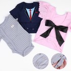 Кнопка рубашечная, открытая, d=9.5 мм, бежевая - Фото 4