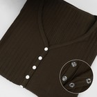 Кнопка рубашечная, закрытая, d=9.5 мм, белая - Фото 4