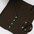 Кнопка рубашечная, закрытая, d = 9,5 мм, цвет мятный - Фото 4