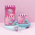 Мелки для волос 6 цветов в наборе, с резинками для волос - фото 24118143