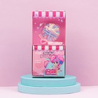 Мелки для волос 6 цветов в наборе, с резинками для волос - фото 24118144