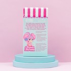 Мелки для волос 6 цветов в наборе, с резинками для волос - фото 24118150