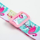 Держатель для соски - пустышки Крошка Я «Фламинго», на ленте - Фото 5