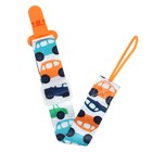 Держатель для соски - пустышки M&B «Машинки», на ленте - Фото 2