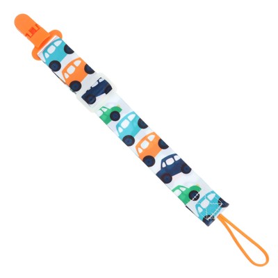 Держатель для соски - пустышки M&B «Машинки», на ленте