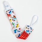 Держатель для соски - пустышки Крошка Я «Транспорт», на ленте - Фото 2