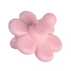 Соска - пустышка цельносиликоновая классическая Крошка Я «Цветочек», от 0 мес., розовый - фото 21574453