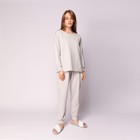 Пижама женская «Бриджит», размер L, цвет серый - Фото 6