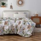 Одеяло «Азиза», размер 200х220 см, цвет зелёный - Фото 1