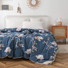 Одеяло «Долли», размер 200х220 см, цвет синий - фото 2185998