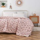 Одеяло «Валентина», размер 200х220 см, цвет персиковый - фото 2186124