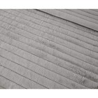 Плед «Анабель», размер 160х220 см, цвет серый - Фото 6