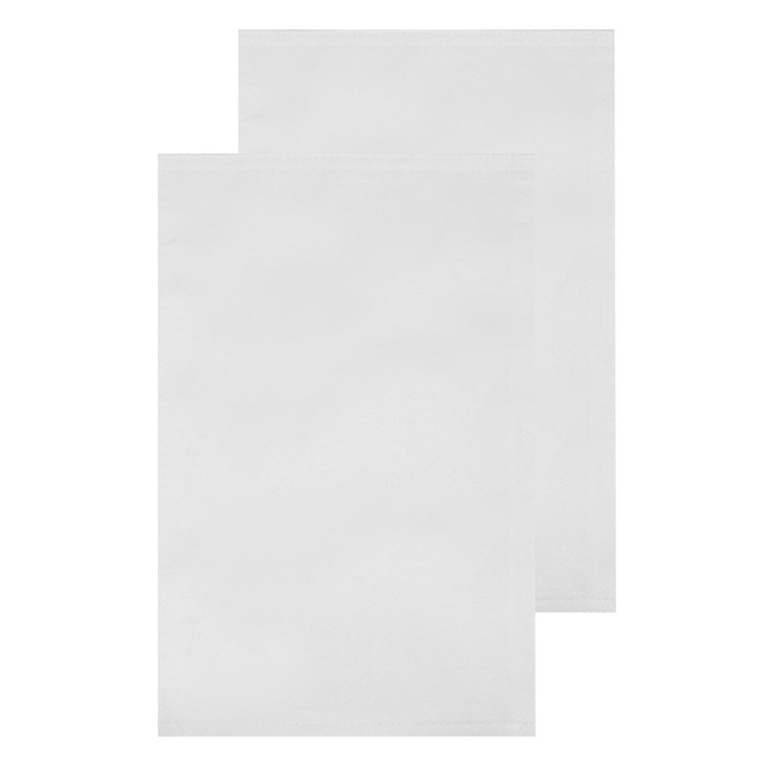 Салфетки, размер 30х45 см - 2 шт, цвет белый - Фото 1