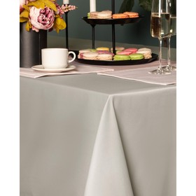 

Скатерть круглая, размер 160х160 см