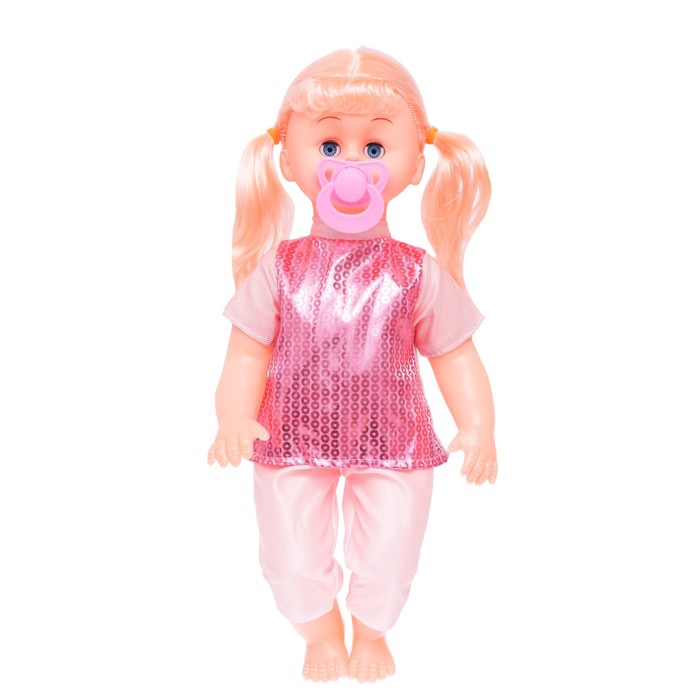 Пупс музыкальный «Ляля», в костюмчике, МИКС 53923